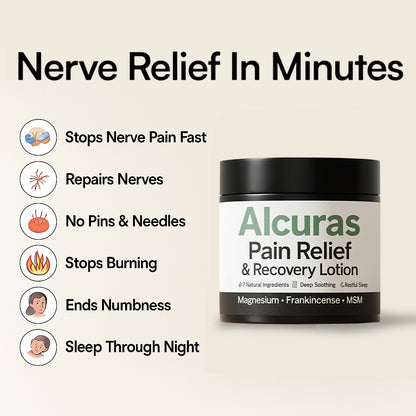 💯Alcuras Neuropathy Pain Relief& Repair Lotion